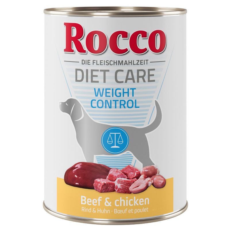 Rocco Diet Care Weight Control - Beef & Chicken 6 x 400g