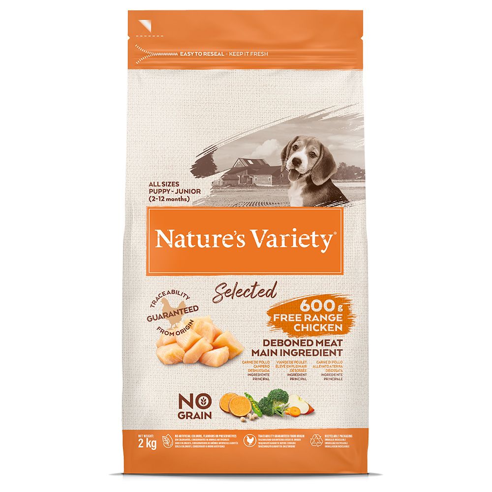 Nature's Variety Selected Junior - Free-Range Chicken 2kg