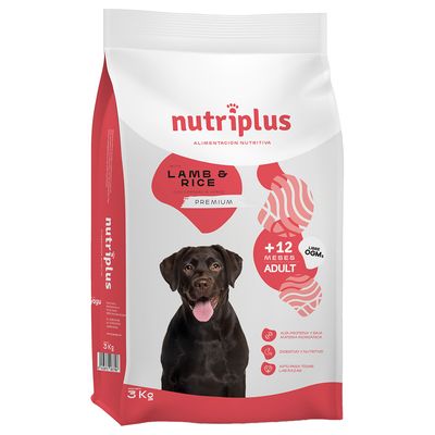 Nutriplus Adult Dog with Lamb 3kg