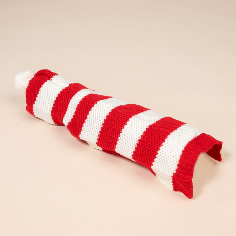 TIAKI Red Striped Jumper for Dogs Size M: approx. 30.5cm Back Length