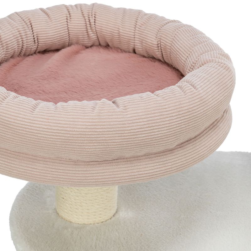 Trixie Isabella Scratching Post White / Dusky Pink