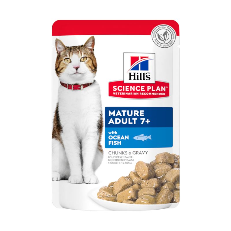 Hill's Science Plan Mature Adult Pouches Chicken (12 x 85g)