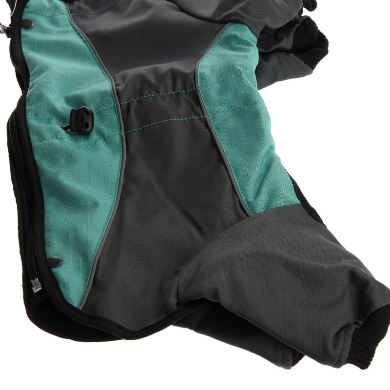 Dog Overall Mint Size M: 30cm Zip Length