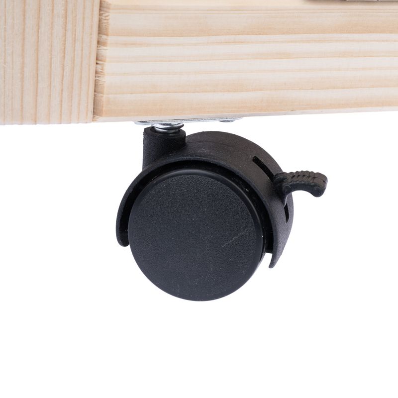 Modern Living Inari Wooden Storage Box with Double Bowl 53 x 30 x 43.5 cm (L x W x H)