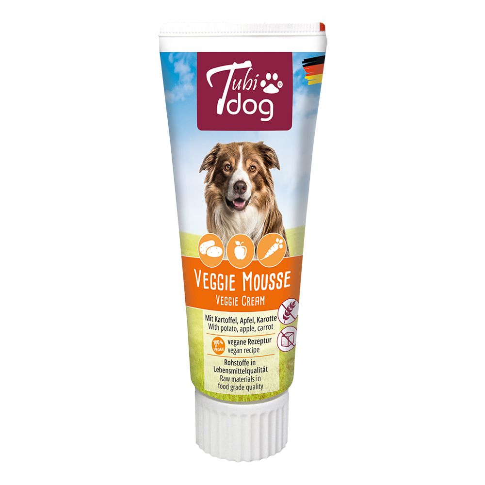 Tubidog Veggie Mousse with Potato, Apple & Carrot 75g