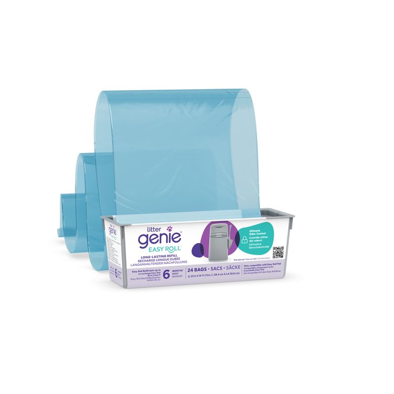 LitterLocker® Genie Cat Litter Disposal Bin - Grey Accessories: Refill