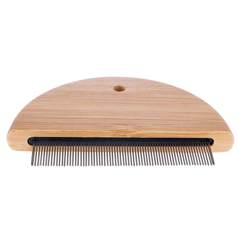 kooa Bamboo Flea Comb 10 x 6.7 x 1 cm (L x W x H)