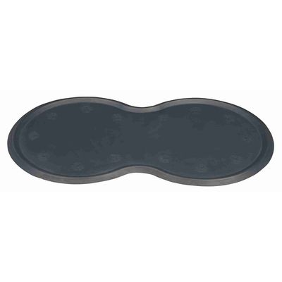 Trixie Bowl Placemat - Dark Grey 45 x 25 cm (L x W)