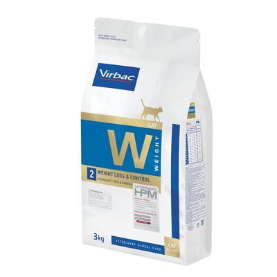 Virbac Veterinary HPM Cat Weight Loss and Control W2 3 kg