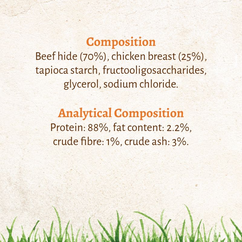 8in1 Delights Twisted Sticks for Small Dogs - Chicken 10 Sticks