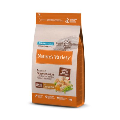 Nature's Variety Healthy Grains Puppy Medium/Maxi Chicken 3kg