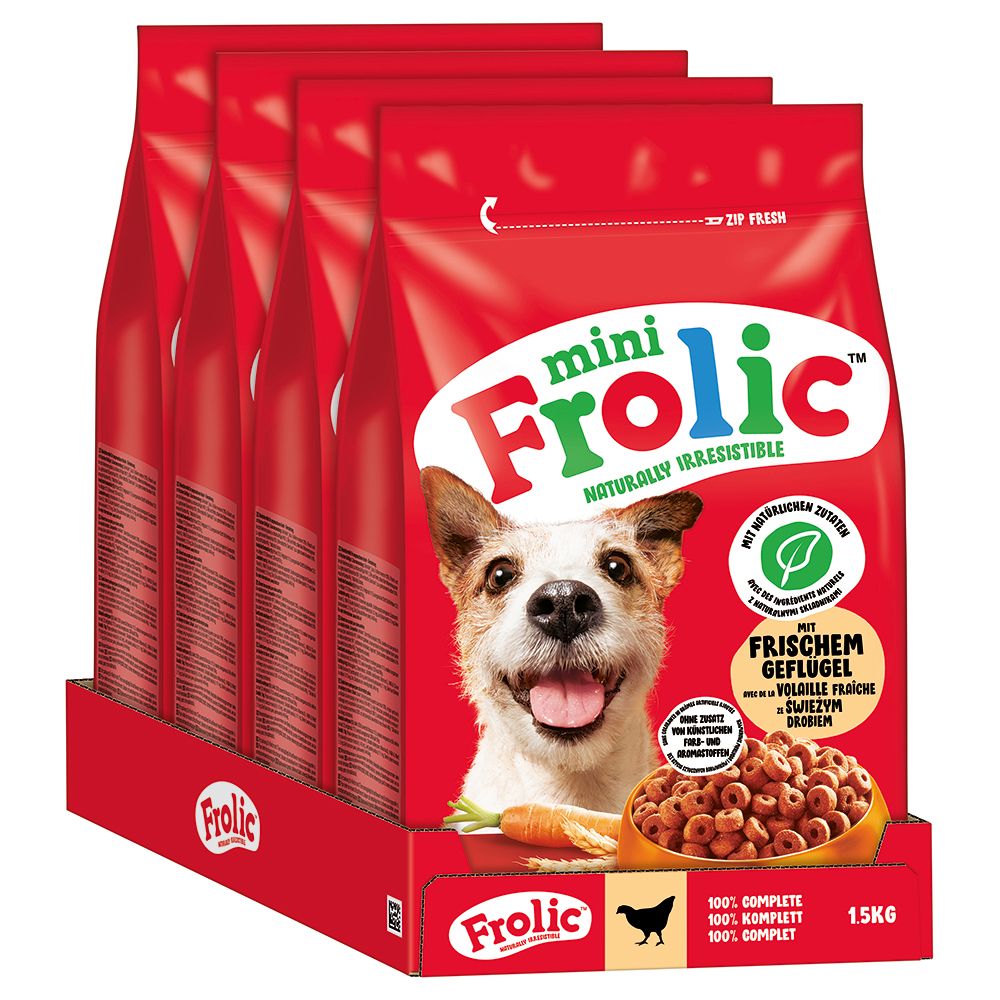 Frolic Mini with Poultry 6kg (4 x 1.5kg)