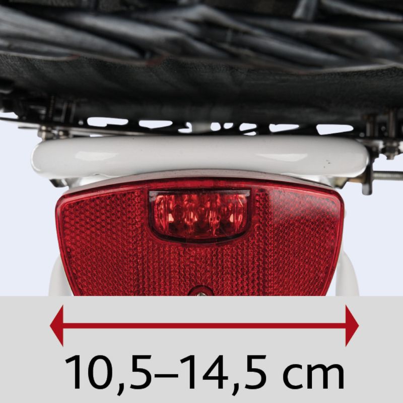 Trixie Rear-Mounted Bicycle Basket - Black 55 x 35 x 49cm (L x W x H)