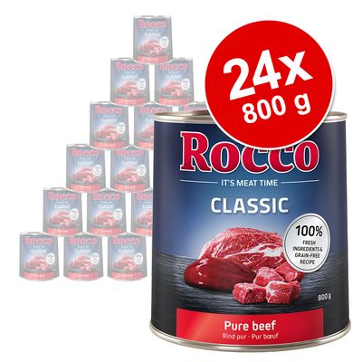 Rocco Classic Saver Pack 24 x 800g Mixed Pack I (6 Varieties)