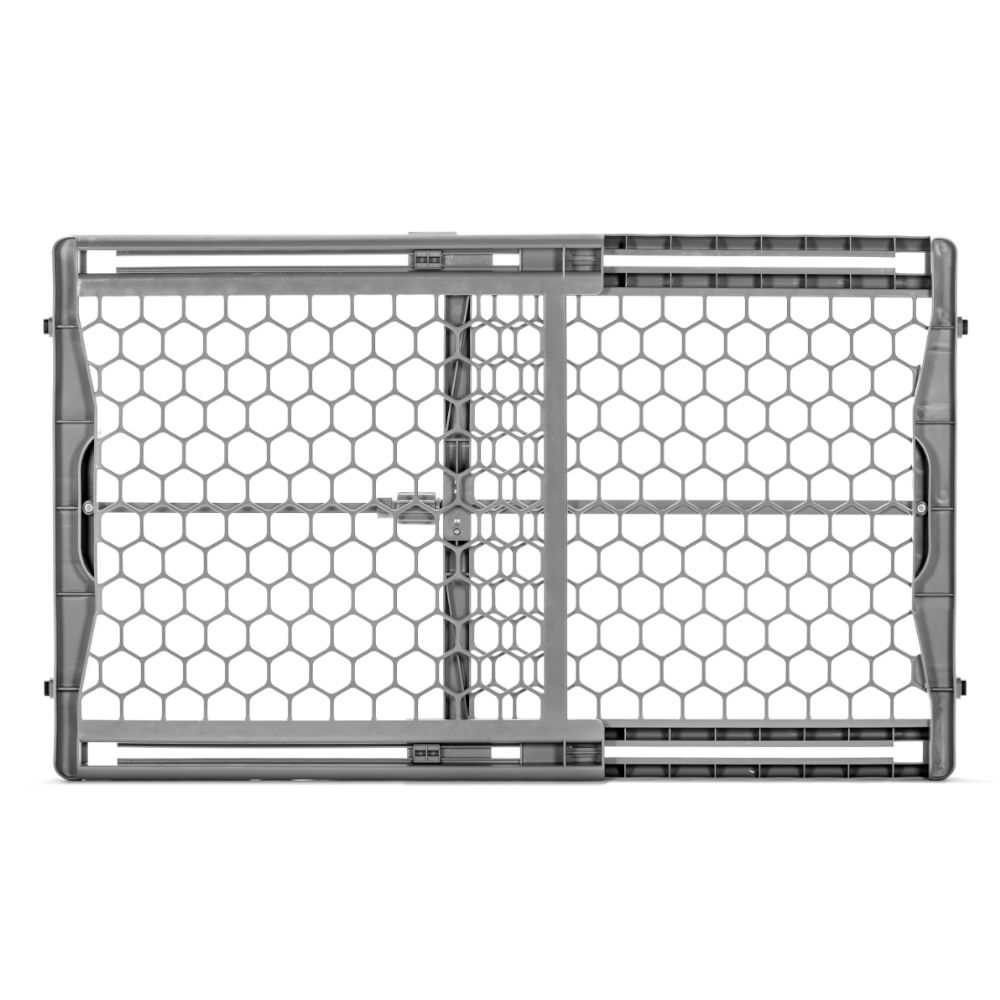 Carlson Expandable Plastic Pet Gate Height 59cm, Width 71 -107cm