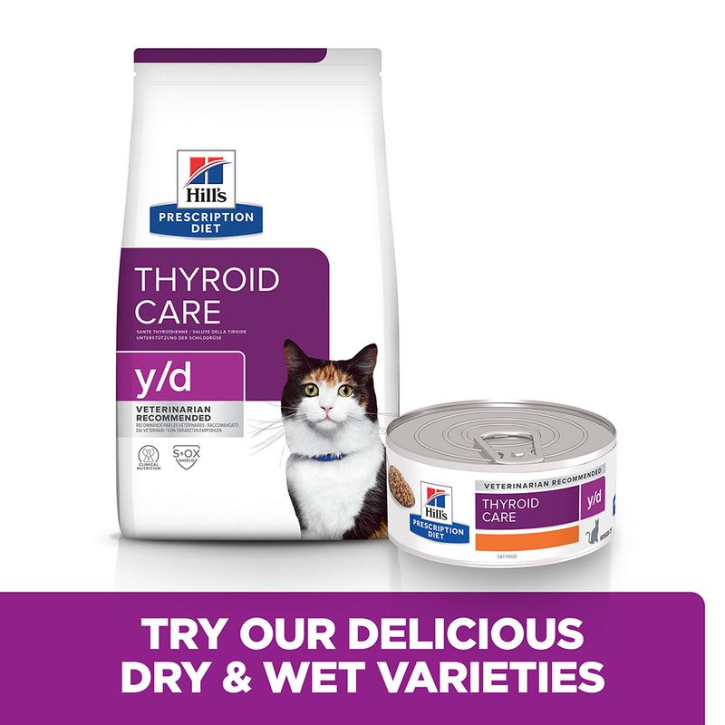 Hill's Prescription Diet Feline y/d Thyroid Care 12 x 156g