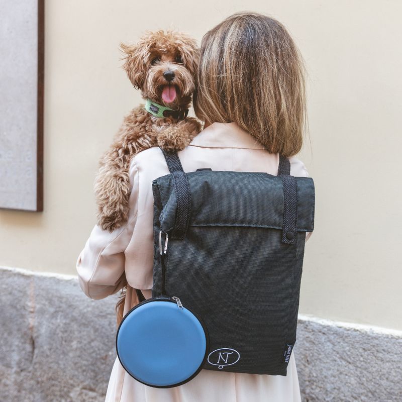 Nomad Tales Ebony Travel Dog Mat 80 x 60 cm (L x W)