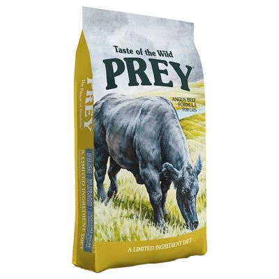 3 x 6.8kg Taste of the Wild - Prey Dry Cat Food 2 + 1 Free! * Angus Beef Feline (3 x 6.8kg)