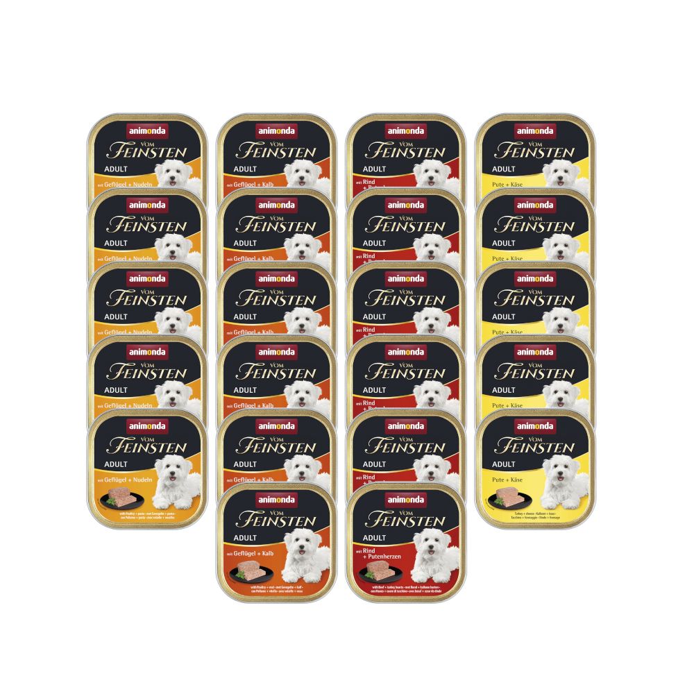 animonda vom Feinsten Adult 22 x 150g Mixed Pack (4 Varieties)