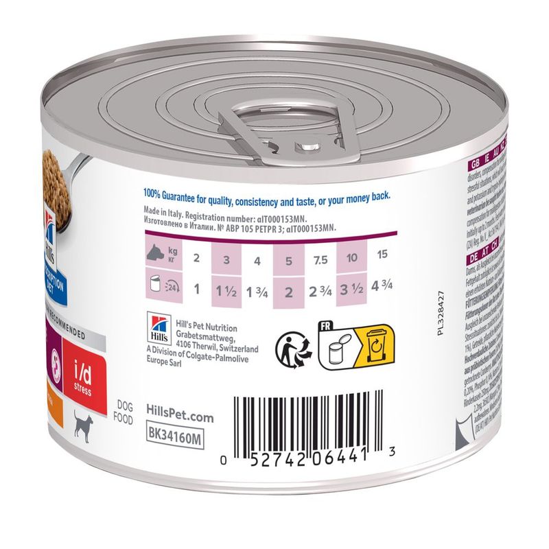 Hill's Prescription Diet Canine i/d Digestive Care Stress Mini - Chicken 12 x 200g