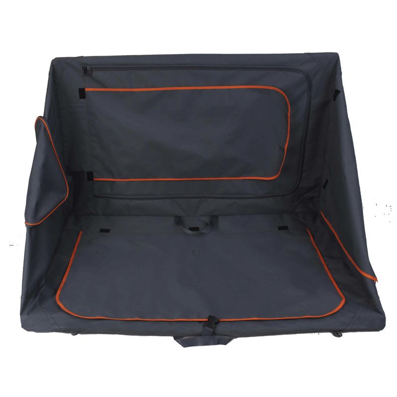 Deluxe Aluminium Folding Nylon Crate L: 91 x 61 x 58 cm (L x W x H)
