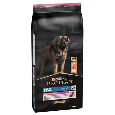 PURINA PRO PLAN Large Robust Adult Sensitive Skin Salmon 14kg