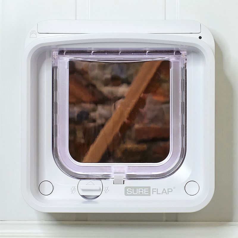 SureFlap Microchip Cat Flap Connect SureFlap Microchip Cat Flap – White (requires SureFlap Hub)