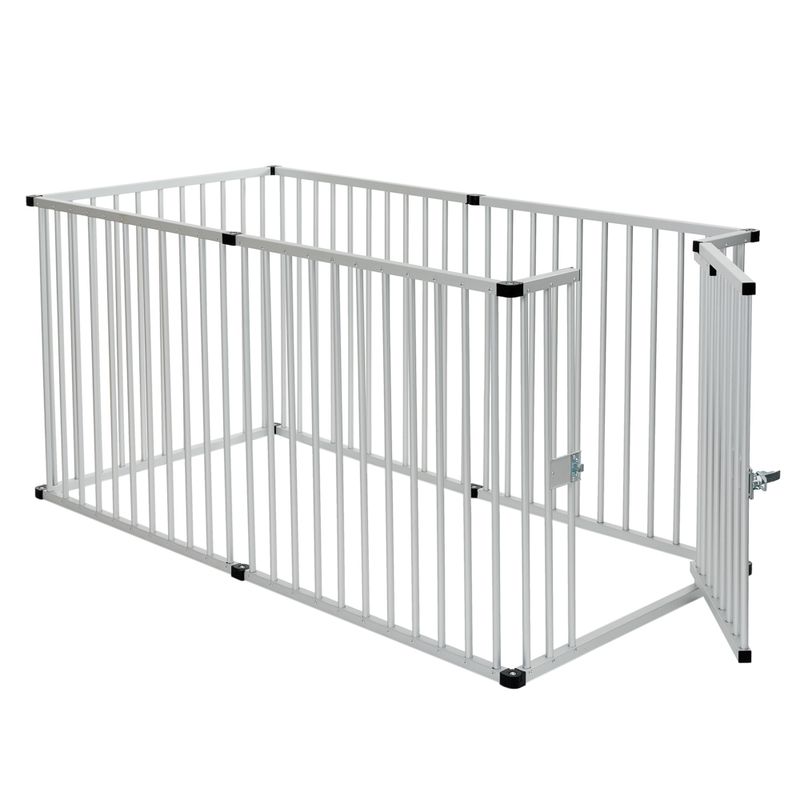 Aluminium Puppy Playpen 6 Fencing Units 80 x 80cm (W x H)