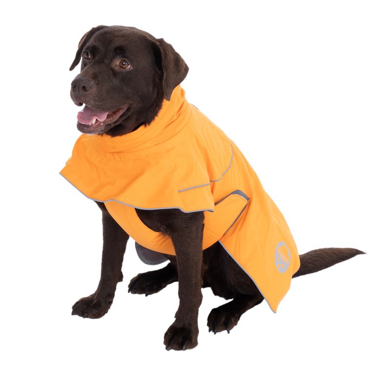 TIAKI Saffron Dog Raincoat Back length: 35cm