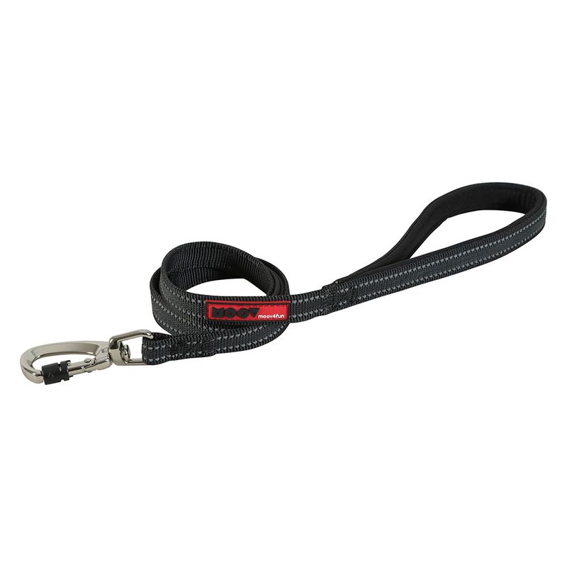 Zolux Moov Dog Lead – Black 120cm x 20mm (L x W)