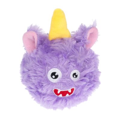 TIAKI Fluffy Ball Dog Toy approx. diameter 8.5cm