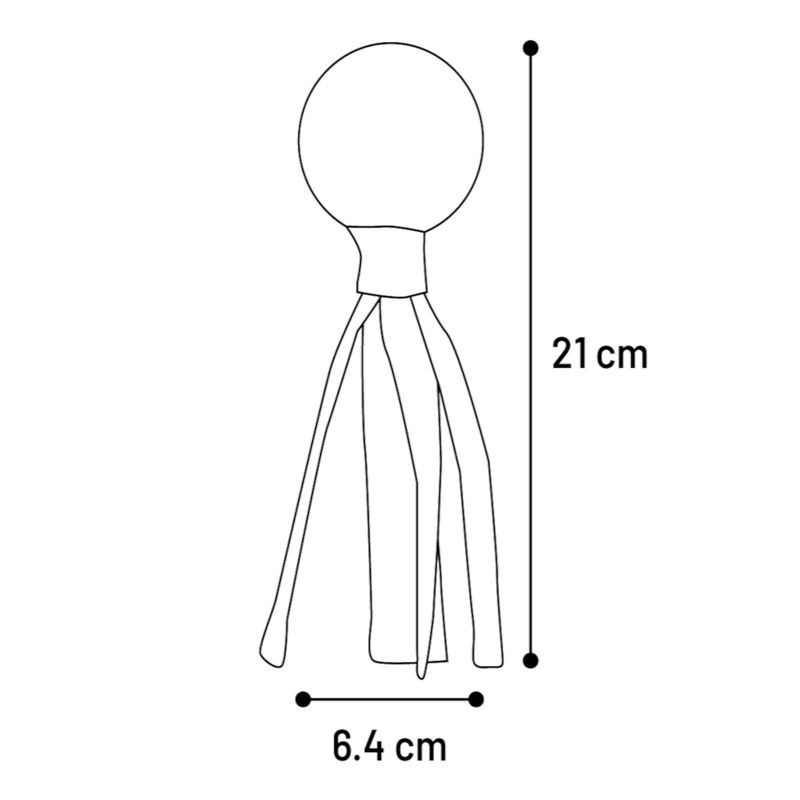 Flamingo Dog Toy Lipa Ball W 6.4 x L 21cm