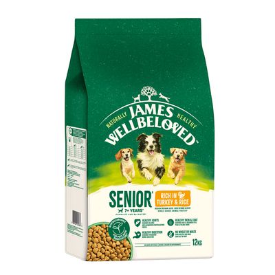 James Wellbeloved Senior Dog Hypoallergenic Turkey & Rice 2kg