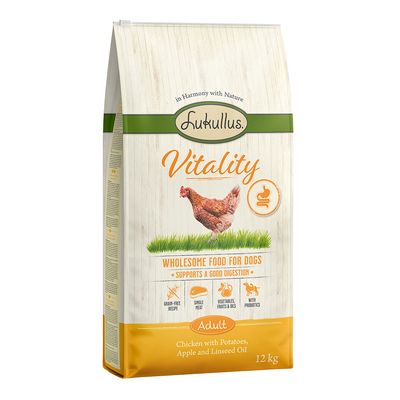 Lukullus Vitality Adult Grain-Free Digestive Support Chicken 1kg