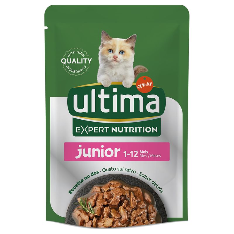 Ultima Cat Expert Nutrition Junior Chicken & Salmon 4 x 70g