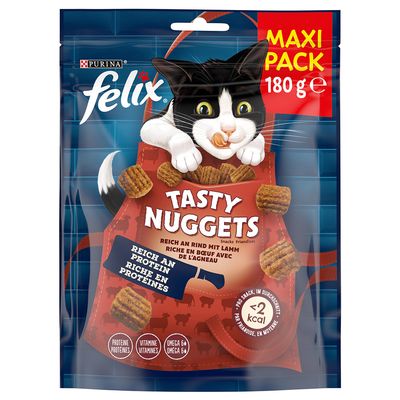 Felix Tasty Nuggets Beef & Lamb 180g