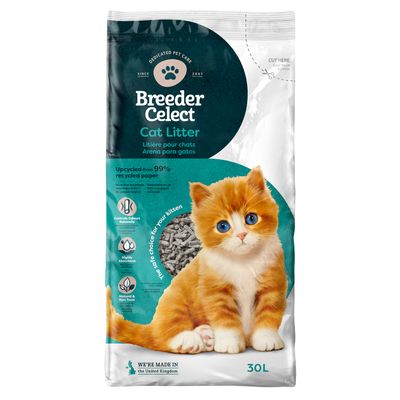 Breeder Celect Paper Cat Litter 10l