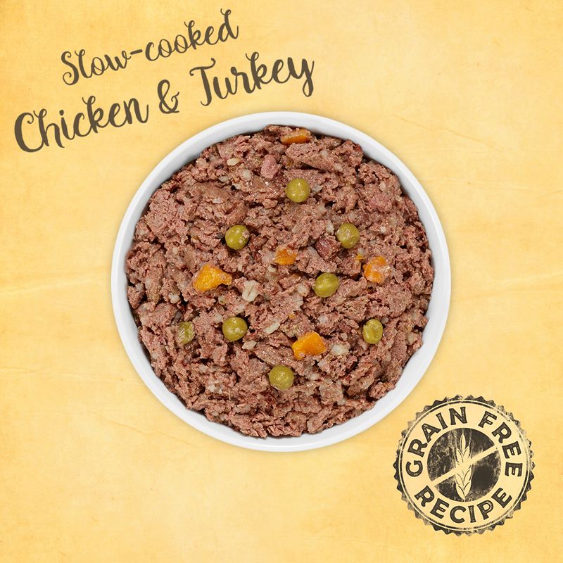 Rosie's Farm Adult Slow-cooked Chicken & Turkey 6 x 400g