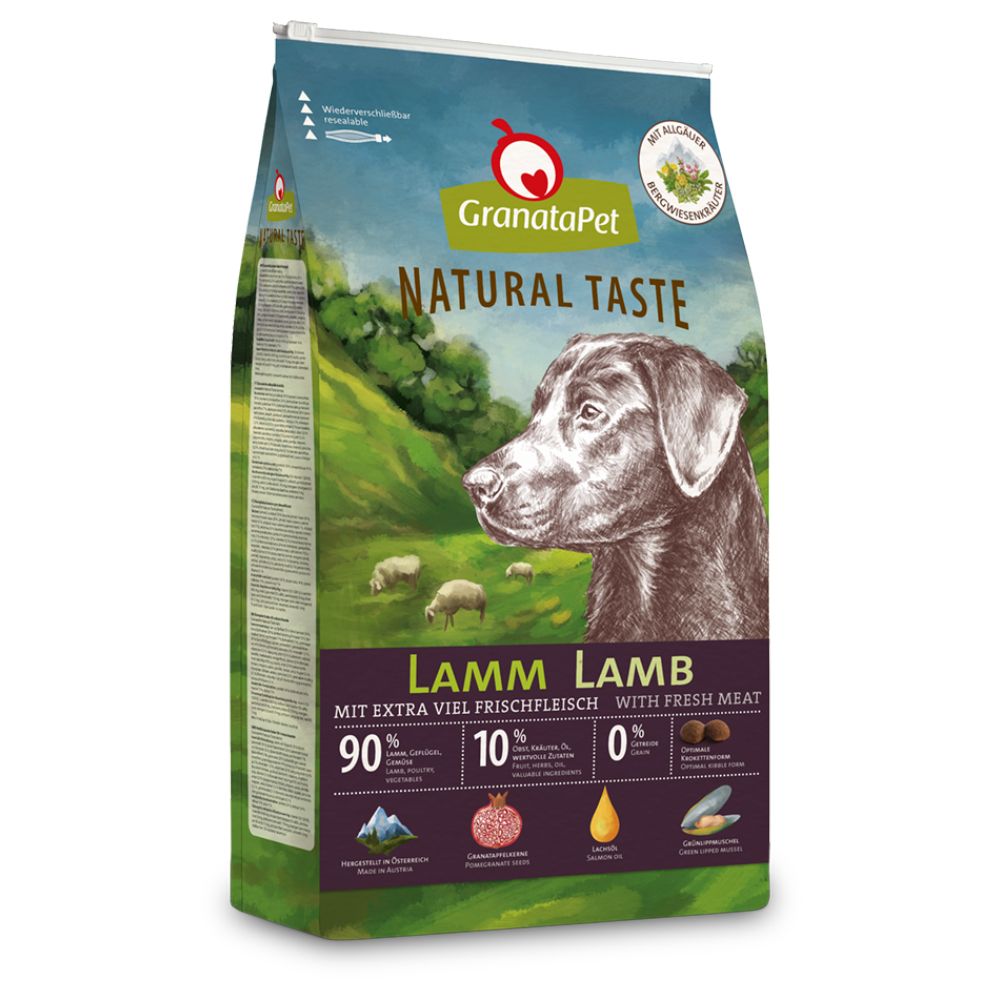 GranataPet Natural Taste dry food lamb 12 kg