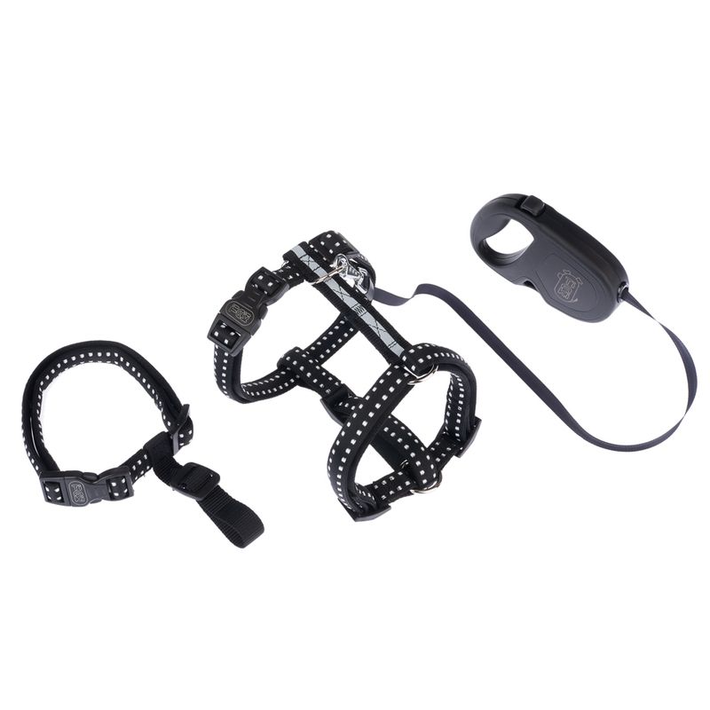 TIAKI Reflective Safety Harness Size S: 31 - 50cm Chest Circumference