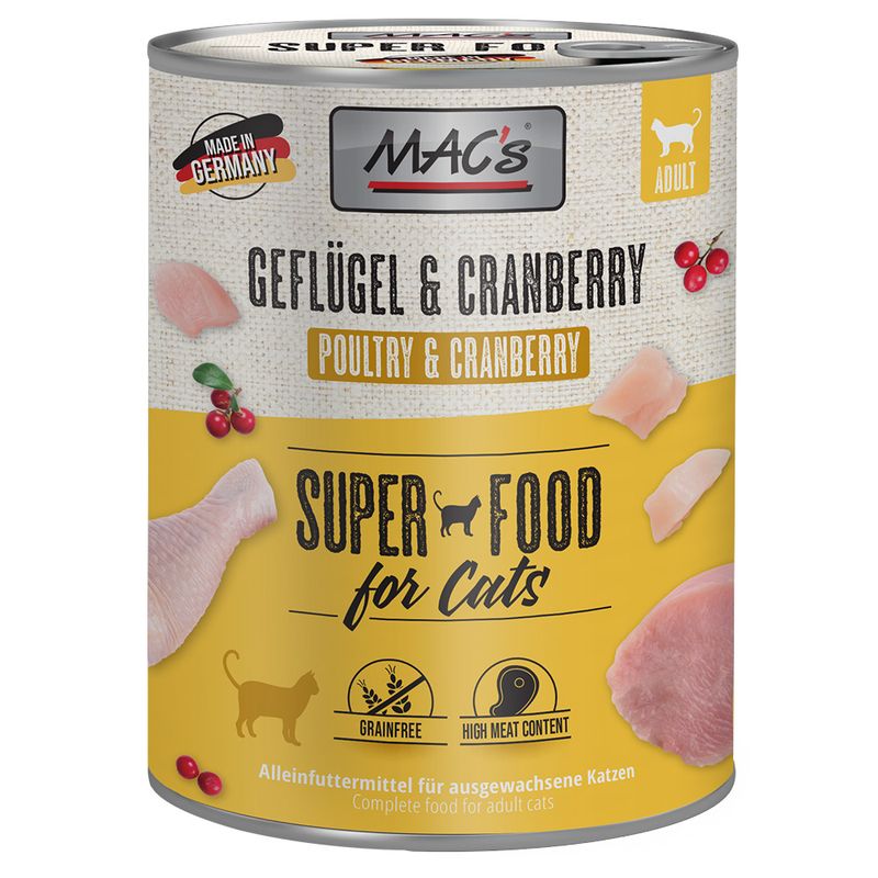 MAC's Cat Saver Pack 24 x 800g Kitten (Veal & Chicken Hearts)