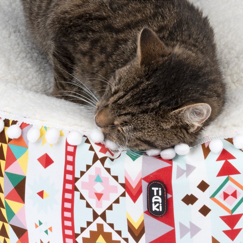 TIAKI Tassel Cuddle Cushion diameter 60 x (H) 15 cm