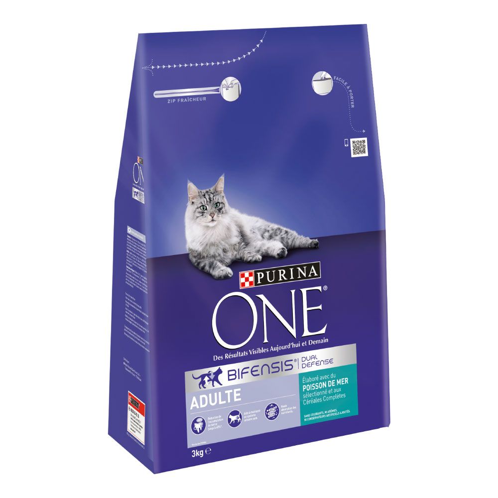 PURINA ONE Adult Sea Fish 2 x 3 kg