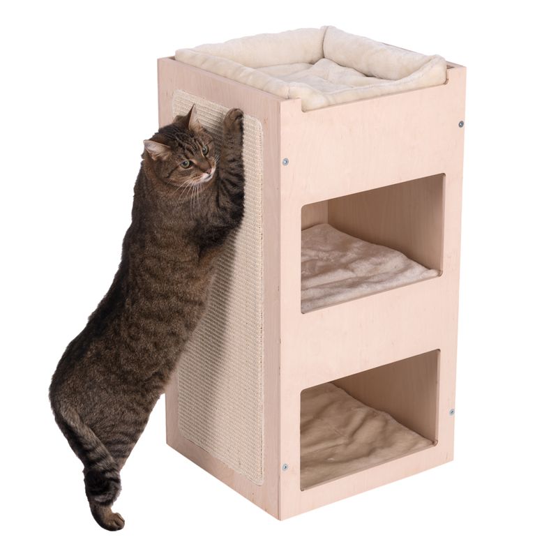 Natural Paradise Scratching Barrel - Daisy S Cream