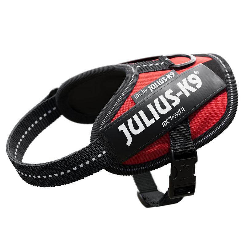 JULIUS-K9 IDC® Power Harness - Red Size S: Chest circumference 49 - 67 cm