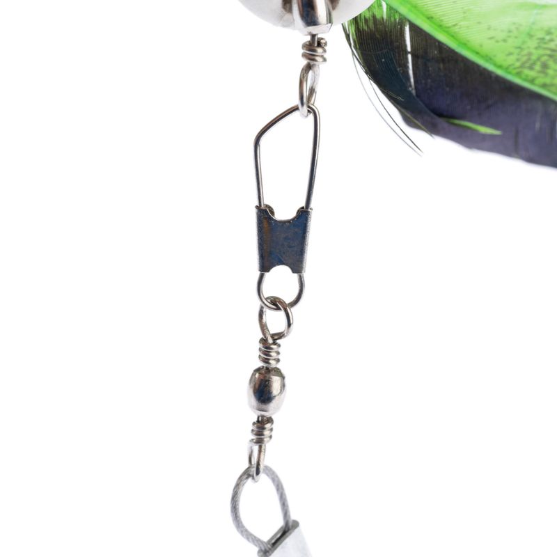 TIAKI Telescopic Cat Fishing Rod with Feathers 1 Toy