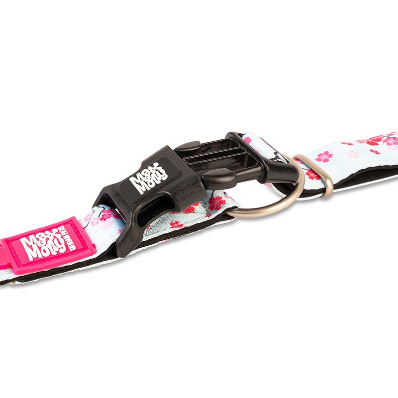 Max & Molly Smart ID Cherry Bloom Collar XS: 22-35cm neck circumference
