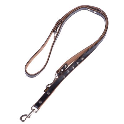 Heim Leather Dog Lead - Stars 200cm