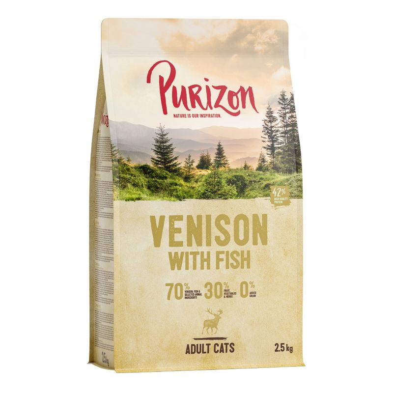 Purizon Adult Grain-Free Venison with Fish 400g