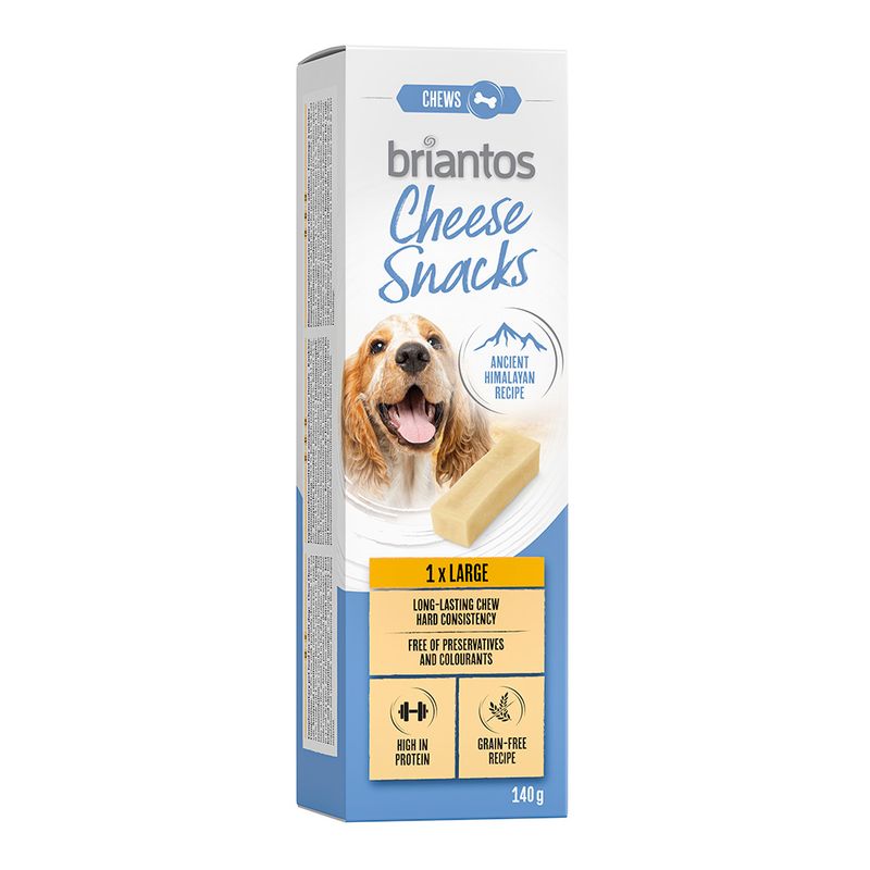 Briantos Cheese Snack Dog Chews Small (2 x 27g Chews)